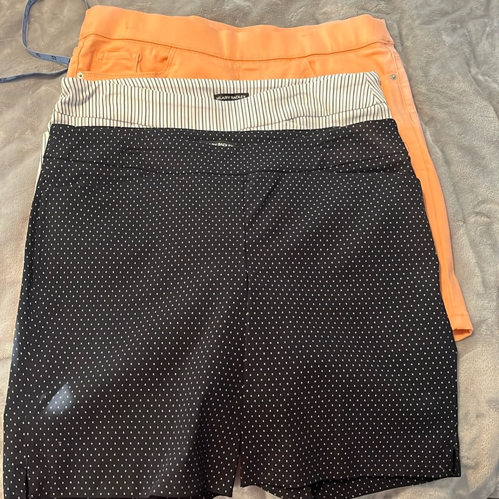 Hillary Radley & DKNY shorts